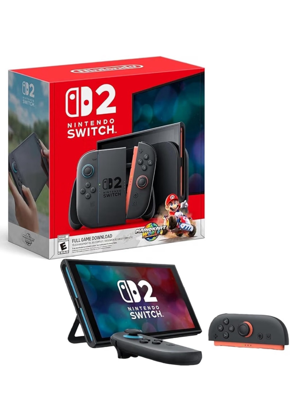 Nintendo Switch 2 + Mario Kart World Bundle